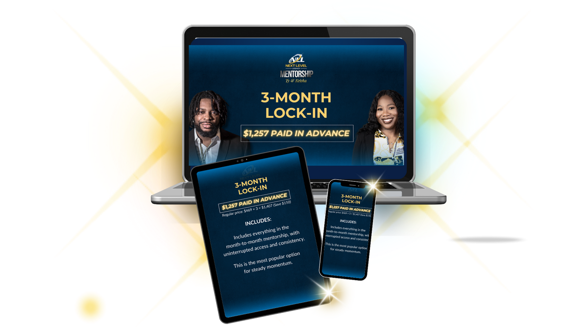 Mentorship 3-Month Lock-In